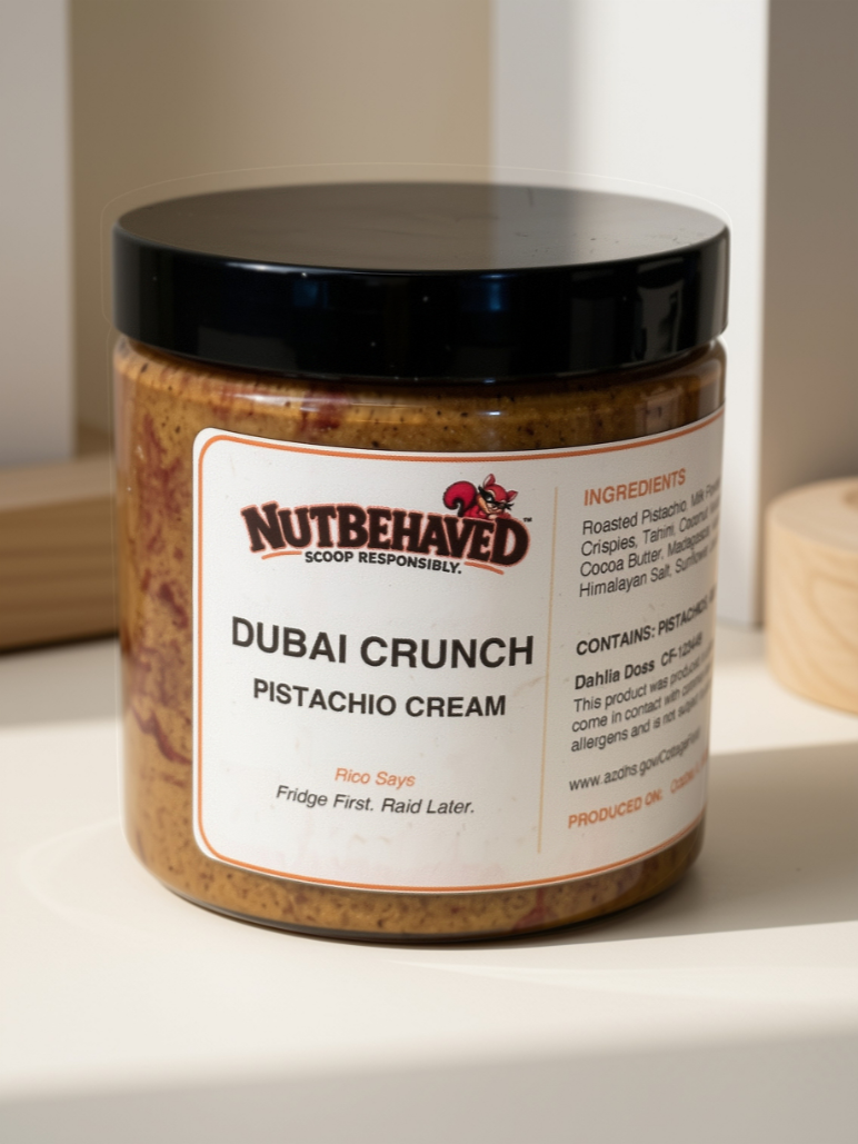 Dubai Crunch - Pistachio Chocolate Butter