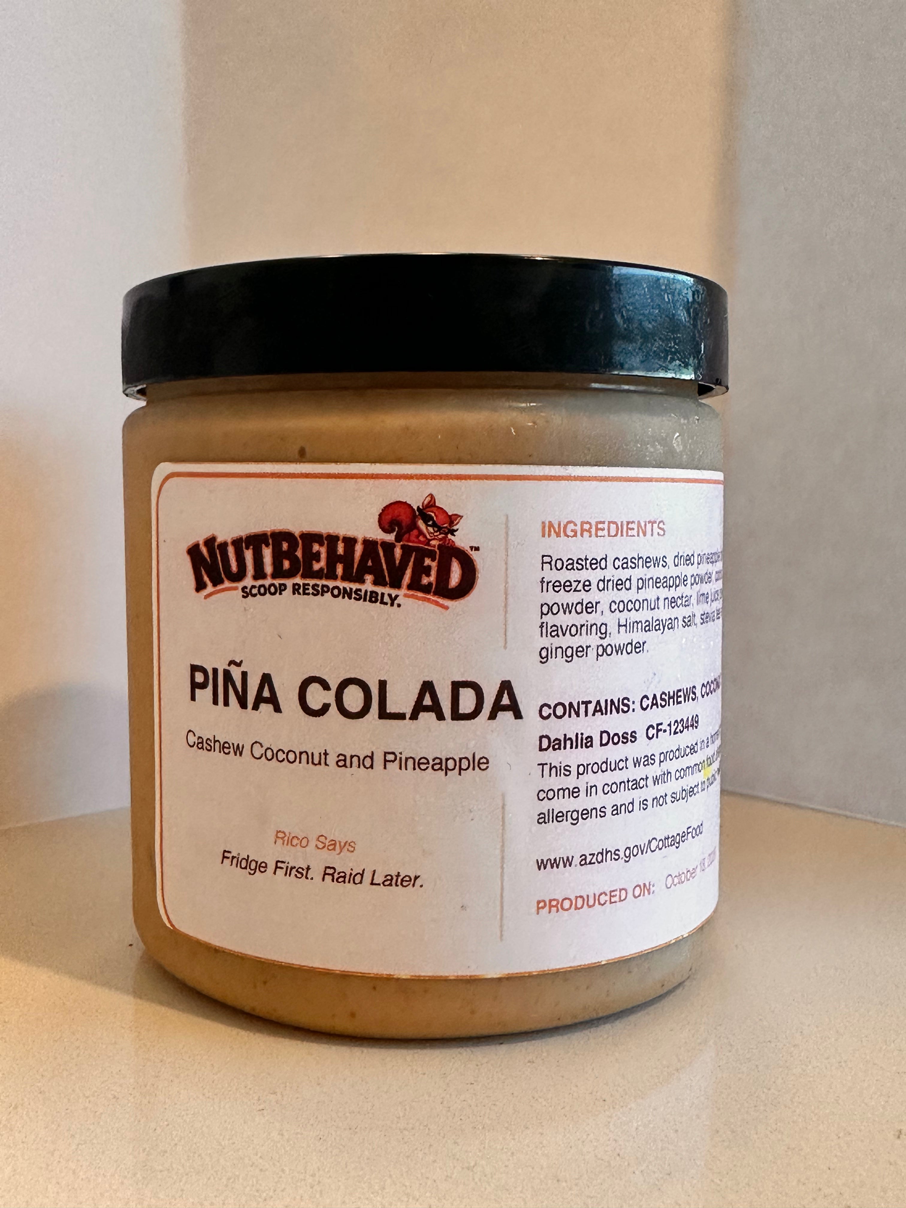 Piña Colada - Cashew Coconut Pineapple Butter