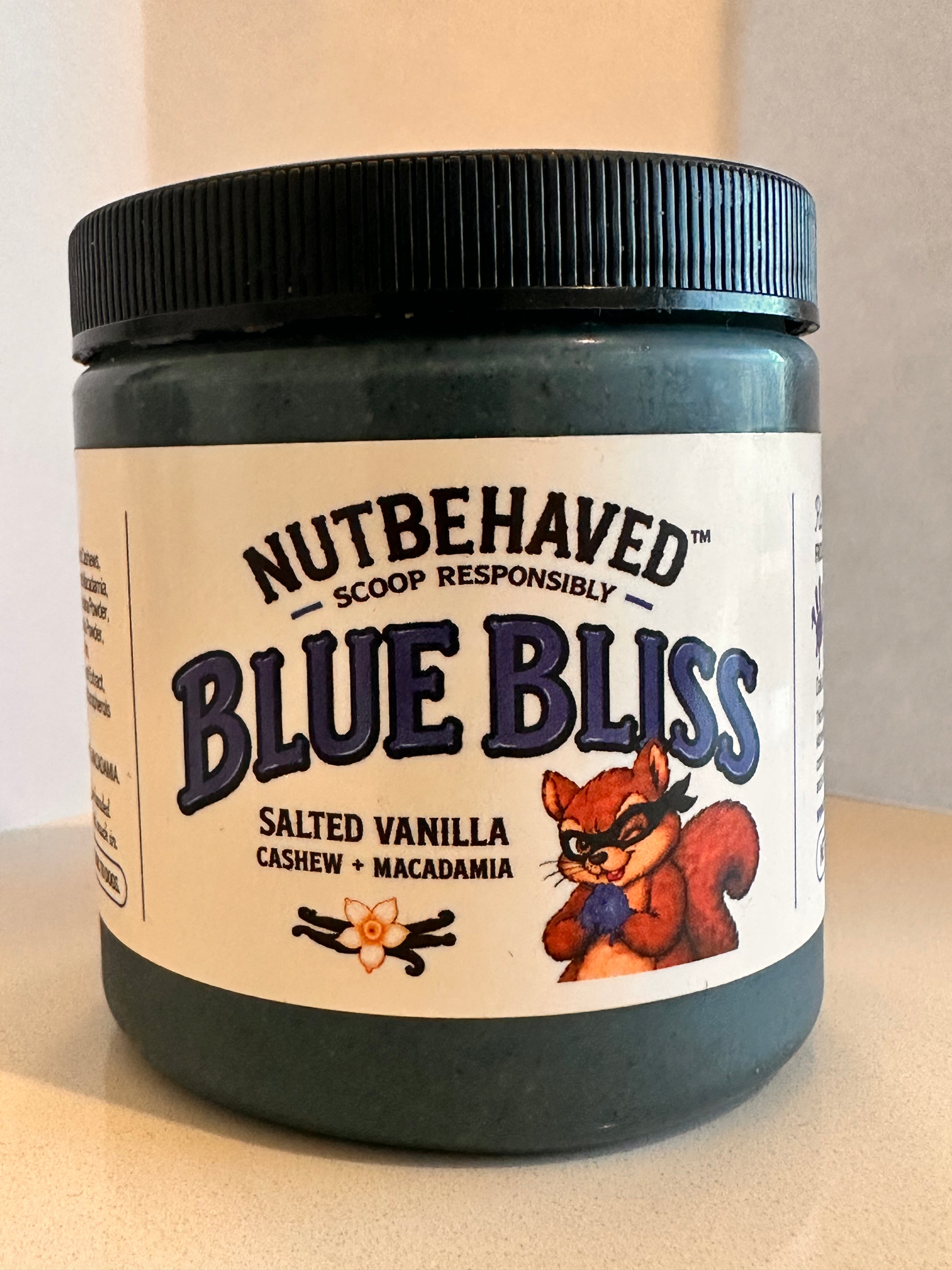 Blue Bliss- Salted Vanilla Cashew Macadamia Butter