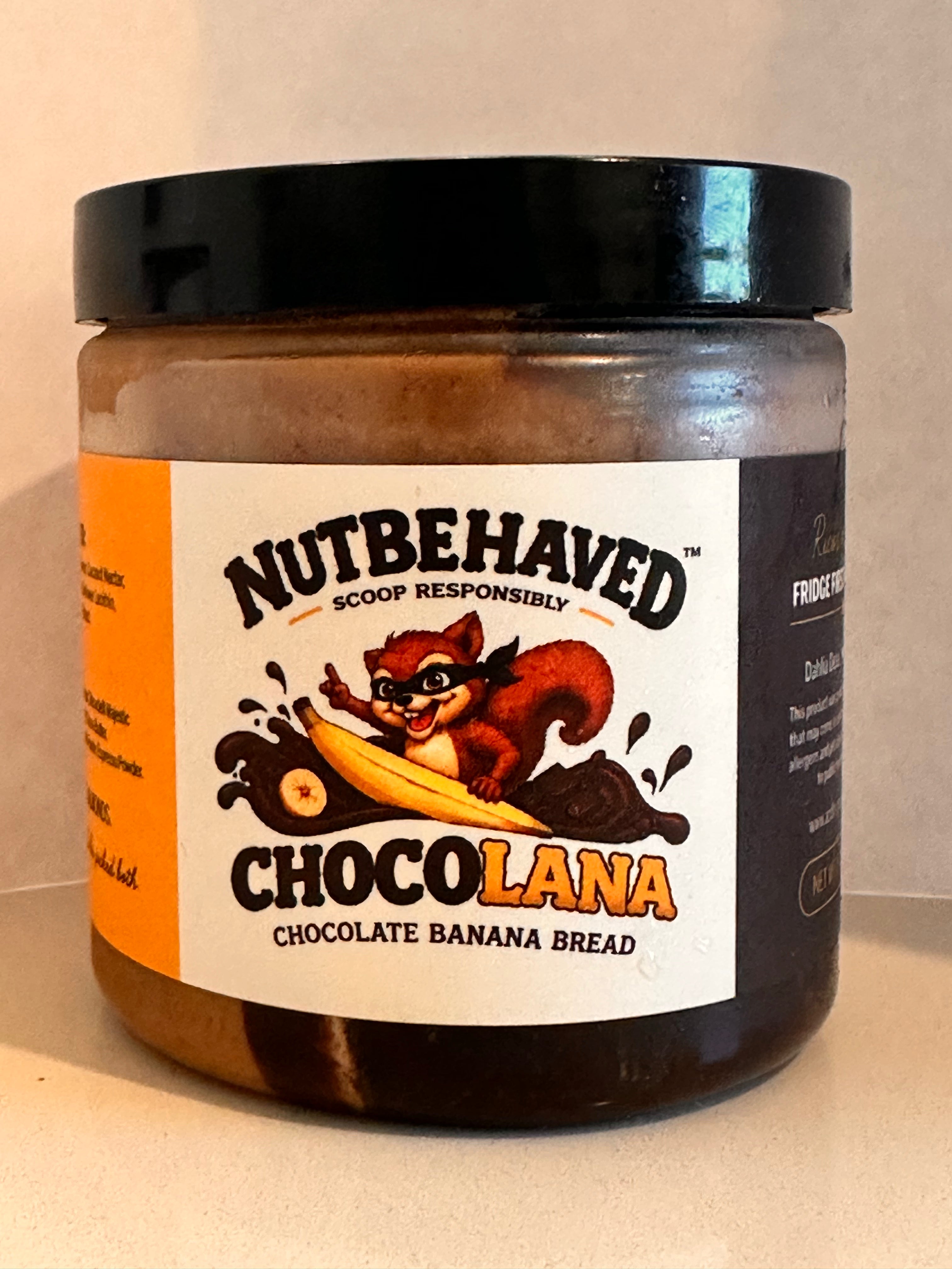Chocolana - Chocolate Almond Butter, Banana Peanut Butter